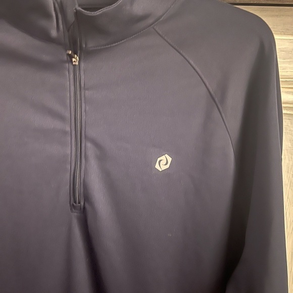 SB Tech Navy Moisture Wicking‎ Quarter Zip Pullover - Picture 3 of 6